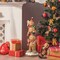 Set of 2 29.25"H Christmas MGO Stacked Gingerbread Man Porch Decor